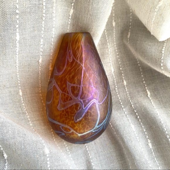 Eickholt Art Glass Perfume Bottle Signed 2004 - Picture 2 of 6